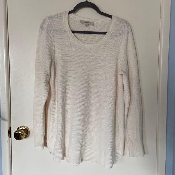 EUC Loft waffle weave lightweight sweater - Picture 5 of 5